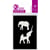 Ki-Sign - Pochoir adhésif Éléphants 7x10 cm