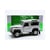 Voiture Miniature de Collection - WELLY - LAND ROVER Defender - Échelle 1/24 - Silver - Détails réalistes