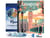 Diamond Painting Broderie Diamant Figured’Art 40x50cm toile tendue sur châssis en bois - diamants carrés - Affiche Poster Londres 2