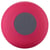 Mini Enceinte Bluetooth Ronde Kit Mains Libres Avec Ventouse Waterproof Rose YONIS