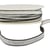 Bobine 30m Elastique métal lisière 10mm Noir/argent