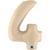 Ballon Géant Chiffre 4 Satin Cream (102 cm)