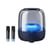 Enceinte Bluetooth Puissante Avec Microphones Et Effets Lumineux RGB YONIS