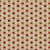 Tissu Jacquard Hexa sur fond Rouge