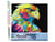 Peinture par Numéro Figured'Art - Aigle Pop Art - Kit de Loisir Créatif DIY Numéro d'Art Complet - 40x50cm sans châssis en bois
