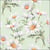 Lot de 4 serviettes en papier découpage collage 33 cm FLEUR MARGUERITTE FOND VERT F 830