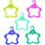 Lot de 5 Cintres 43cm