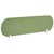 Séparateur de Bureau Vert en PET Acoustique Recouvert de Tissu 160 x 40 cm avec Pinces de Fixation