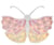 Lampe Veilleuse Papillon fraise crème - Little Lights