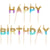 Mini Bougies Happy Birthday Pastel (6 cm)