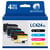 Pack compatible BROTHER LC424 4 cartouches - 123CONSOMMABLES