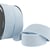 Bobine 20m élastique métal 40mm bleu ciel