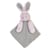 Doudou lapin rose Rivoli 26 cm - Happy Horse