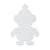 Plaque hama petit pingouin pour perles à repasser midi - loisirs créatifs - 325