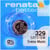 Blister de 1 Pile bouton oxyde argent X395 SR57 SR927SW
