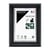 Cadre photo Pandore noir argent 10x15 cm
