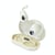 Ecouteurs Bluetooth Sport Sans Fil Conduction Osseuse Son HIFI Résistants Eau Beige 2 YONIS