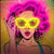 FOREVERLIGHT - Neon LED mural POP ART FEMME USBA 2M variateur intégré