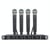 Système Microphone Sans Fil UHF 4 Canaux Pour Événements Et Concerts YONIS