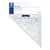 Equerre géométrique 22 cm - Scolaire - Rapporteur intégré - Staedtler
