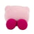 Peluche Kirby Nuiguru‑Knit Mocchi Mocchi Junior - Bouche ouverte - Produit vendu à l'unité