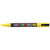 Lot de 12 marqueurs peinture pointe conique fine 0,9 - 1,3 mm - POSCA - Jaune