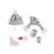 Ensemble Accessoires Hiver pour poupée Corolle Girls