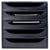 Module de classement Ecobox+ Ecoblack 5 tiroirs - Noir - Exacompta