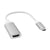 Force Power Adaptateur USB-C Mâle vers HDMI Femelle 4K Ultra HD Renforcé Blanc
