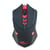 Souris Gaming Sans Fil 2400DPI 7 Boutons Avec Rétroéclairage Coloré et USB Rouge YONIS