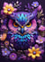 Puzzle 300 pièces - Flowers & Owl - Bluebird Puzzle