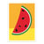 Affiche 50x70 cm - Watermelon Slice - Rosi Feist