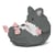 Hamster gris sur le dos Taille standard | JEKCA | 14 ans et +