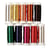 9 fils métalliques colorés pour décorations florales 50 m