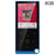 Lecteur MP4 Rouge 2.4 Pouces 8GB Écran Tactile Musique Vidéo E-Book Alarme Bleu YONIS