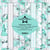 8 papiers scrapbooking 30 x 30 cm Paper Favourites TURQUOISE FLORAL