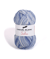 Fil de coton et Acrylique à tricoter ou crocheter SALSA - Cheval Blanc 403 Jacquard Bleu Jean