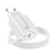 Mayaxess Chargeur Secteur pour iPhone SE 2022 18W + Câble Lightning 1m Blanc