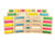 Briques géantes arc-en-ciel 36 pcs - TickiT