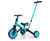 Vélo 4-en-1 Optimus Plus Bleu - Milly Mally