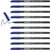 Lot de 10 feutres de coloriage pointe fine - EDDING - Bleu - 1 mm