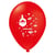 6 Ballons Joyeux noël