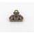 MégaCréa - Breloque pendentif Diviseur orné 14mm Bronze (10 pièces)