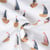 Tissu Coton Sergé d'ameublement Voiles voiliers sur fond Blanc