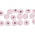 Perle en bois Rose Ronde Ø 8 mm 82 pièces