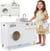Cuisine Enfant - Mamabrum -  Buanderie Bois, Lave-linge, Évier et Accessoires, 73,5*29*67 cm