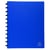 Protège-documents à anneaux et pochettes détachables 60 vues - A4 - Bleu - x 4 - Exacompta