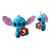 Peluche Simba Disney Lilo & Stitch - Stitch avec Donut - Bleu - 25 cm