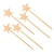 5 baguettes magiques en bois 23 cm