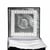 VISICO Tente d'éclairage objets avec rampe 120 Leds - 60x60x60 cm
